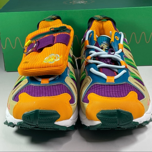 Adidas Superturf Adventure Mens Size 9.5 Jiminy Cricket Sneakers Shoes w/ Pouch